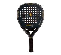 Black Crown - Racchetta da paddle Iconic Crown - Carbonio 3K - Gomma morbida EVA Black - Forma ibrida - Controllo 50% e Potenza 50% - Giocatori intermedi e avanzati - Peso 360-370g