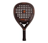 Black Crown - Racchetta da paddle Iconic - Carbonio 3K - Gomma Soft EVA Black - Forma ibrida - Potenza 60% e Controllo 40% - Giocatori intermedi e avanzati - Peso 350-370g