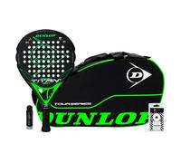 Racchette da Padel Dunlop Titan 2.0 Green + Tour Series Green Pack Green