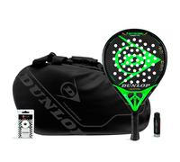 Racchette da Padel Pack Dunlop Nemesis Carbon Ctrl Intro Carbon Black Yellow