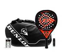 Racchette da Padel Pack Dunlop Nemesis Carbon Intro Carbon Black Yellow