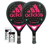 Racchette da Padel Pack Duo Adidas X-treme Black/pink Vari