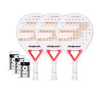 Racchette da Padel Tripack Bullpadel Game Woman Bianco