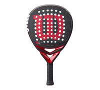 Wilson Bela Pro V3 - Racchetta da padel, misura 6,5 cm, colore: Nero/Rosso