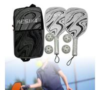 Racchette da pickleball Set da racchette con 2 racchette 4 palline e borsa per