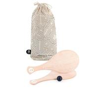 Racchette da Spiaggia Edizione Giochi Olimpici 2024 Beige Bambini 5+ | Partner ufficiale dei giochi | fabbricazione francese autentica | sviluppa abilità e coordinazione | idea regalo astuta oggi