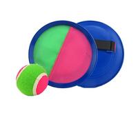Racchette in Velcro, Set Toss Cattura con 2 Racchette e 1 Palle, Gioco Di Palla In Velcro Per Bambini Gioco Di Lancio E Cattura, Famiglia all'aperto, Bambini Garden Outdoor Beach Toy Games (Blue A)