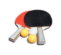 Racchette ping pong set gioco da tavolo kit con custodia tre palline torneo