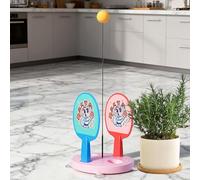 Racchetto Allenamento Pong,Set Pratica Tennis Tavolo con Palline - Accessorio Singolo Sportivo per Esercizio | Tutte le Età Giovani Bambini Adulti