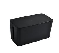 Raccogli Cavi,Scatola Portacavi,Copricavi,Gestione Dei Cavi Box Scatola,Raccogli Cavi Scrivania,Organizzatore Cavi,Scatola Cavi,Scatola Nascondi Fili,Per Nascondere Cavo Organizer,Grande,Bianco,Nero