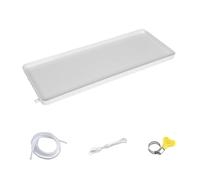 Raccogli Condensa Condizionatore in Plastica, Universale Vaschetta Condensas Condizionatore, Vaschetta di Raccolta Condensa per Accessori AC per Interni/Esterni(3-5P-300cm Hose)