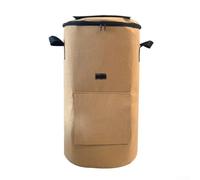Raccogli facilmente foglie e altri detriti da cortile con questo robusto contenitore per compostaggio in tessuto non tessuto progettato per durare nel tempo (colore cammello)