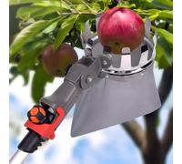 Raccogli Frutta Telescopico con Cestello, Raccogli Frutta da Albero Frutteti, Serre, Avocado, Arance, Mango e Albicocche