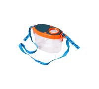 Levenhuk LabZZ C3 Cattura-Insetti Portatile Leggero per Bambini con Lente d’Ingrandimento, Fori di Aerazione, Contenitore Trasparente, Cinghia e Pinzette nel Kit