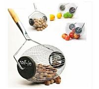 RACCOGLI NOCCIOLE CASTAGNE NOCI OLIVE FRUTTA ROLL IN MEDIUM CESTELLO RULLO OFFER