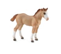 Raccogli una figura realistica di un quarto di puledro con replica animale, età