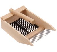 RACCOGLIBACCHE E MIRTILLI IN LEGNO CON DENTI A PETTINE IN FERRO -248002