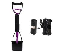 Raccoglicacca ripiegibile con manico lungo sacchetto per rifiuti e contenitore di forma osso cani gatti