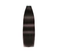 raccogliere il nastro, Human Hair Tape In Extensions | Multicolor Multiple Sizes For Daily Work Vacation Parties Wedding(#1B,14 inches)