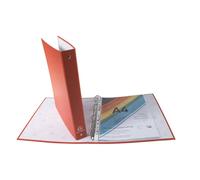 Exacompta – Raccoglitore foderato in PPL – 4 anelli tondi 30 mm – 26x32 cm