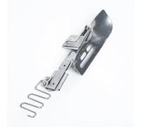 Raccoglitore a cilindro allungato con doppio bordo pieghevole, compatibile con accessori da cucito Janome CoverPro ed Elna (ingresso 3,5 cm, uscita 1,27 cm)