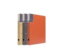 Raccoglitore a fogli mobili perforato A4 da 3 pezzi in PP a due fori for archivio informazioni organizer libretto file espandibile