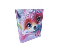Raccoglitore a4 ad anelli dorso 30 cartonato SJ gang Animali girl - Seven - Copertina Animali Girl: Volpe