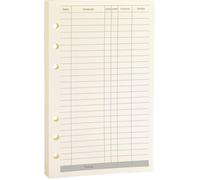 Raccoglitore A6 Planner Inserts Refill Paper,Per Filofax/6 Anelli Notebook Budge