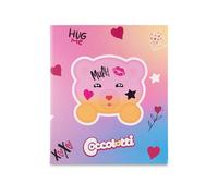Raccoglitore ad Anelli A4 Coccolotti Love&Tell, Formato 24x32 cm, 4 Anelli, Dorso 3 (Love Rosa)