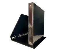 Raccoglitore ad Anelli A4 in Cartone 1,9mm Plastificato Faldone Portadocumenti Ufficio e Scuola Binder Colorato Quaderni ad Anelli Tondi in Acciaio Ø 30 mm Raccoglitori Professionali Nero 10 Pezzi