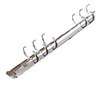 Raccoglitore ad anelli A5 Meccanismo raccoglitore 4 pezzi Anelli a spirale in metallo con vite for cartella di file diario pianificatore(Rose 25mm)
