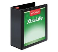 Raccoglitore ad anelli Cardinal da 4 pollici, resistente, XtraLife, con anelli a D inclinati, copertina e dorso resistenti alle crepe, copertine