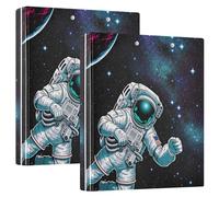 Raccoglitore ad anelli con 3 anelli da 3,8 cm, con stampa di 3 anelli, 31,5 x 27 x 6 cm, confezione da 1