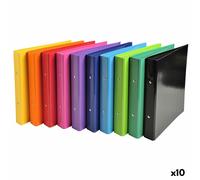 E_0002_S8433741 Exacompta Raccoglitore ad anelli Exacompta Multicolore A5 (10 Un