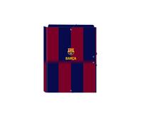 Raccoglitore ad anelli F.C. Barcelona Azzurro Rosso Granato A4 26 x 33.5 x 2.