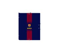 Raccoglitore ad anelli F.C. Barcelona Azzurro Rosso Granato A4 26 x 33.5 x 4