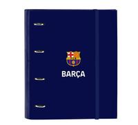 Raccoglitore ad anelli F.C. Barcelona Rosso Blu Marino 27 x 32 x 3.5 cm