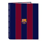 Raccoglitore ad anelli F.C. Barcelona Rosso Blu Marino A4 26.5 x 33 x 4 cm