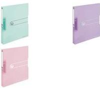 Raccoglitore ad anelli Herlitz a 2 anelli DIN A4 3,8 cm rosa-trasparente NEW