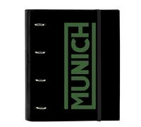 E_0002_S4310282 Munich Raccoglitore ad anelli Munich Caviar Nero 27 x 32 x 3.5 c