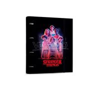 RACCOGLITORE AD ANELLI PREMIUM A4 STRANGER THINGS TV SERIES - CANCELLERIA/SCUOLA