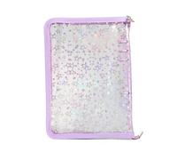 Raccoglitore ad anelli ricaricabile, formato A5, per carte, ricevute, biglietti, piccoli accessori, studenti, insegnanti, project manager, studenti, studenti, ufficio