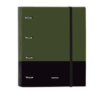 Raccoglitore ad anelli Safta Dark forest Nero Verde 27 x 32 x 3.5 cm