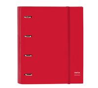 Raccoglitore ad anelli Safta Rojo Rosso [27 x 32 x 3.5 cm]