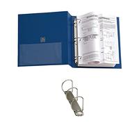 Raccoglitore ad anelli Sei Rota Stelvio 40 A4 3D blu 22X30cm (A4) [36404307]
