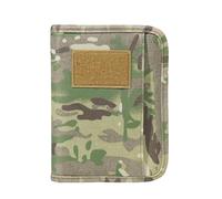 Raccoglitore Ad Anelli Tactical Notebook Padfolio, Copertina Impermeabile per Agende, Raccoglitore Ad Anelli Ricaricabile A6 A 6 Anelli, con 45 Pagine(Cp)