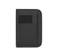 Raccoglitore Ad Anelli Tactical Notebook Padfolio, Copertina Impermeabile per Agende, Raccoglitore Ad Anelli Ricaricabile A6 A 6 Anelli, con 45 Pagine(Black)