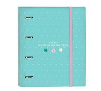 Raccoglitore ad anelli Vicky Martín Berrocal Mint paradise Menta [27 x 32 x 3