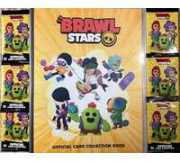 RACCOGLITORE ALBUM + 6 BUSTINA CARDS BRAWL STARS DIRAMIX