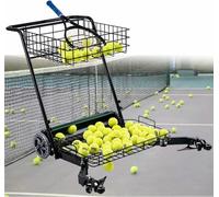 Raccoglitore automatico di palline da tennis - Recupero manuale con capacità di 290 palline per un facile ritiro del campo
